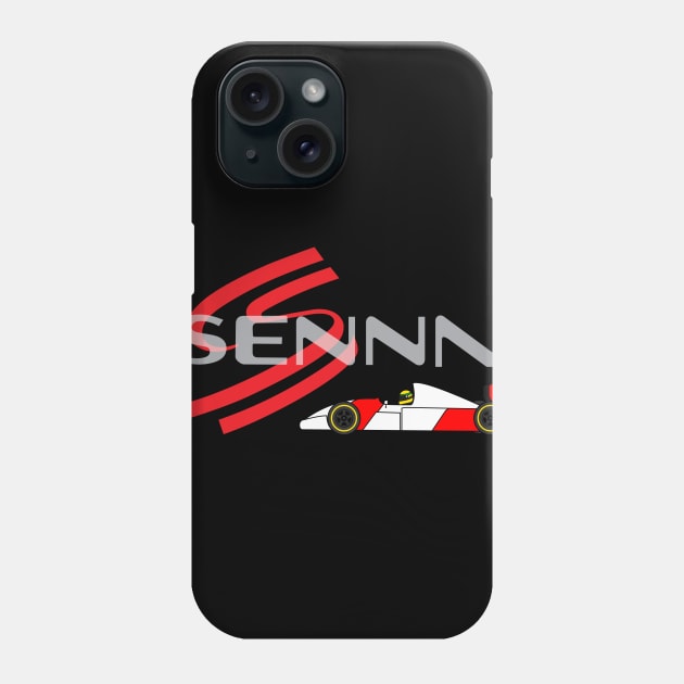 Ayrton Senna Phone Case by HSDESIGNS