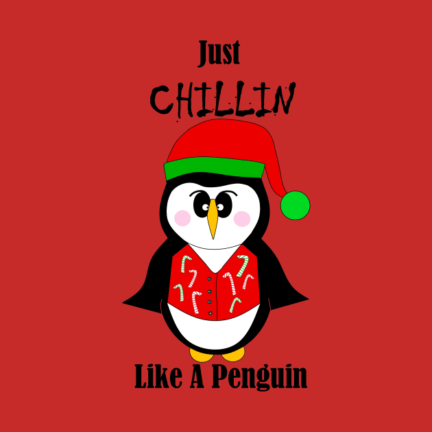 CHILLIN Funny Penguin. by SartorisArt1