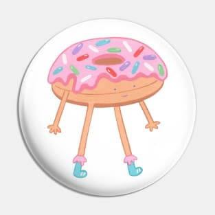 Happy donut out for a stroll Pin