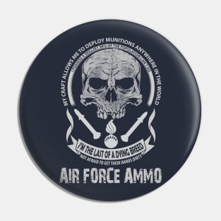 Air Force Ammo My Craft Pin