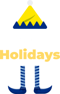 Happy Holidays Elf Quotes Magnet