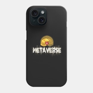 Metaverse Millionaire Gold Sacred Geometry 3D NFT Art Phone Case