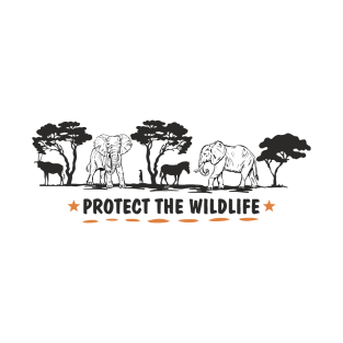 Protect The Wildlife African Animal T-Shirt