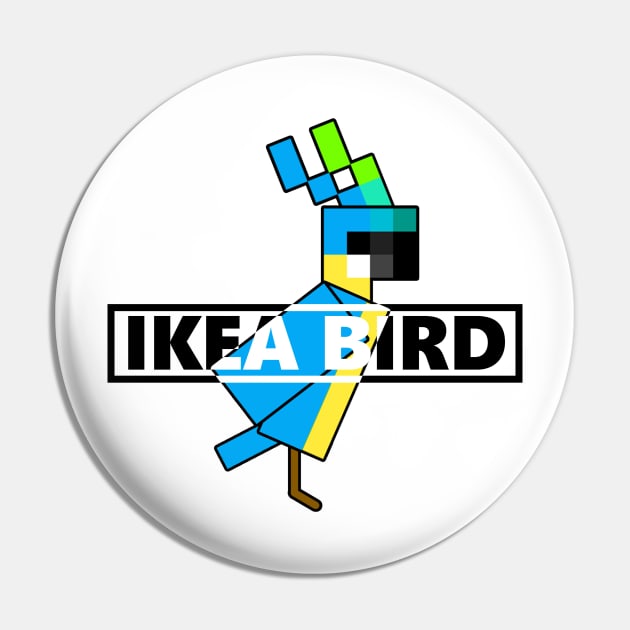 Ikea Bird Parrot Pin by felixbunny