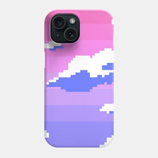 PIXEL CLOUDS I Phone Case