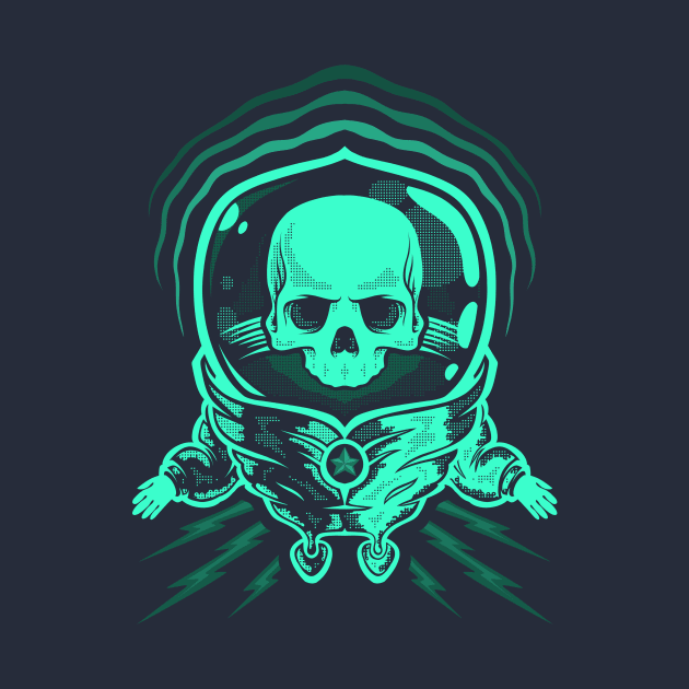 Skull spaceman by HETCH666