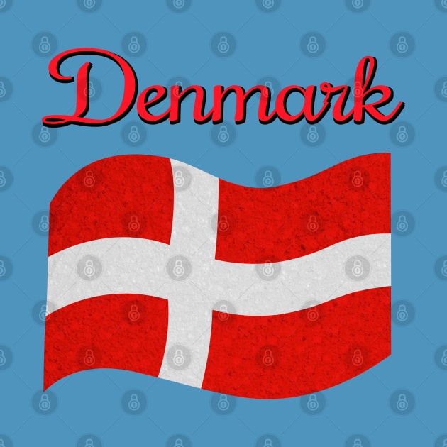 Flag of Denmark, danmarks flag by Purrfect