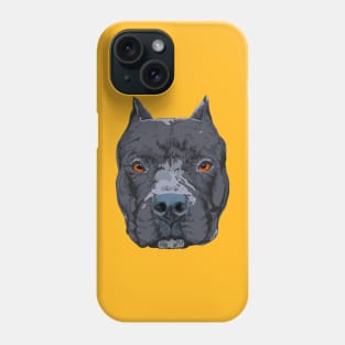 Pit bull face Phone Case