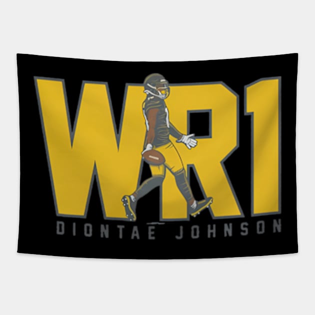 Diontae Johnson Wr1 Tapestry by binchudala