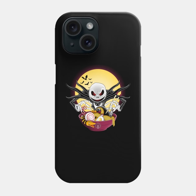 Spooky Ramen Phone Case by RetroDivision