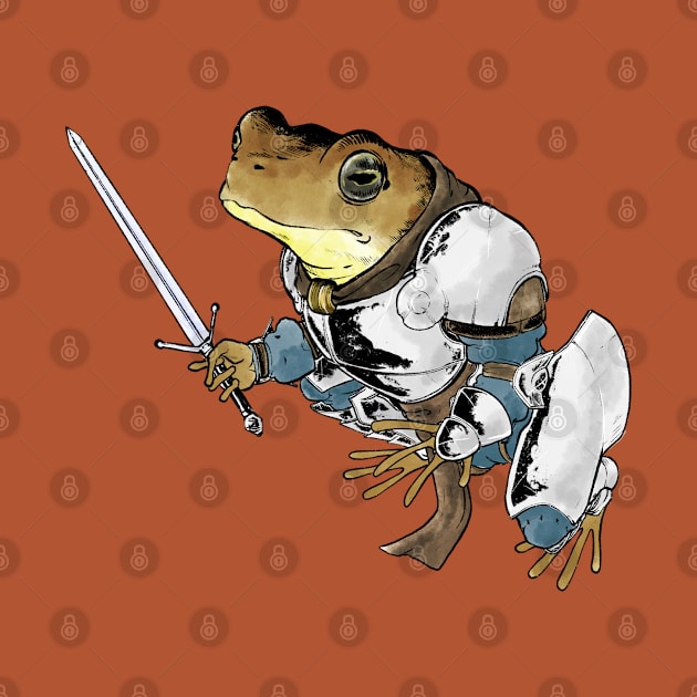 Colorful Toad Knight by paulkisling