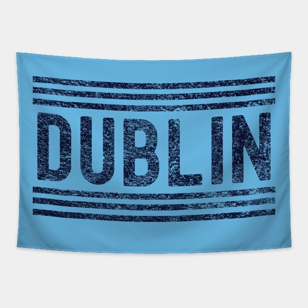 Dublin - Atha Cliath - Up The Dubs - Gaelic Sports Tapestry by WonderWearCo 