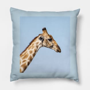 Giraffe head. Pillow