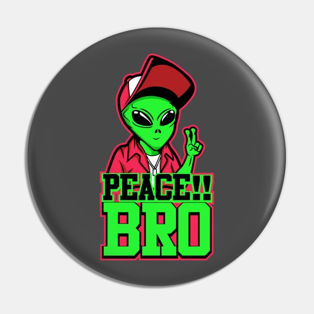 alien hip hop peace bro Pin by beanbeardy