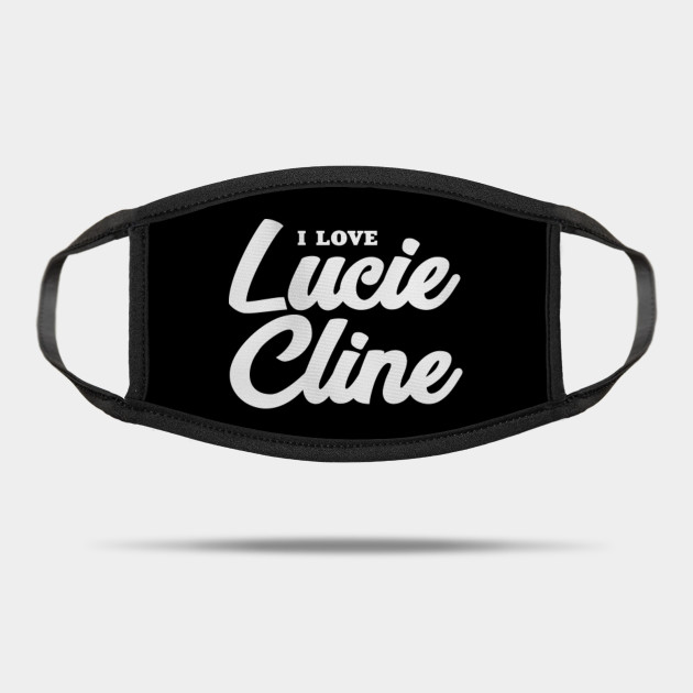 I Love Lucie Cline Celebrity Mask Teepublic
