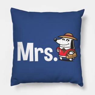 Mrs. Dog Pillow