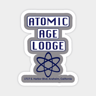 Atomic Age Lodge Magnet