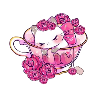 Cat in a teacup T-Shirt