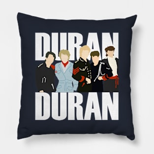 Duran Duran SIlhouette A1 Pillow