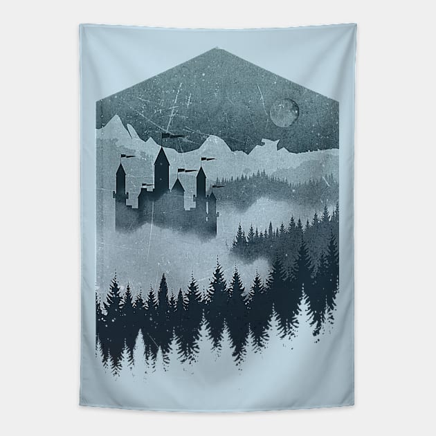 Faraway Land Tapestry by Samcole18