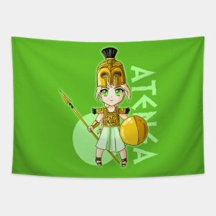 Atenea chibi Tapestry