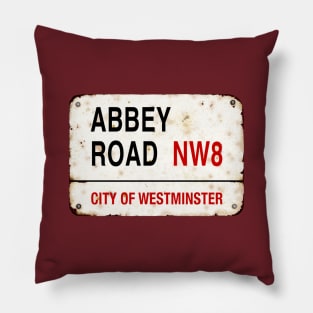 Abbey Road City Of Westminster Pillow