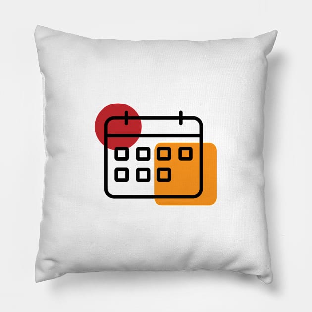 Calendar Pillow by LetteremanStudio