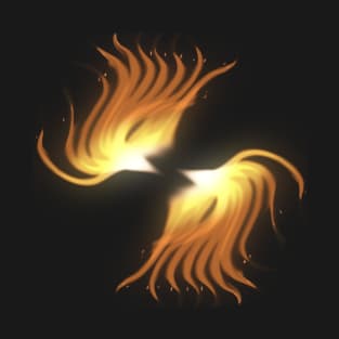 Twin Phoenix-Bird T-Shirt