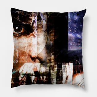 Face Abstract Pillow