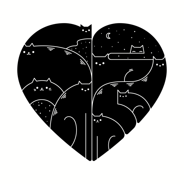 Love cats by arkzai