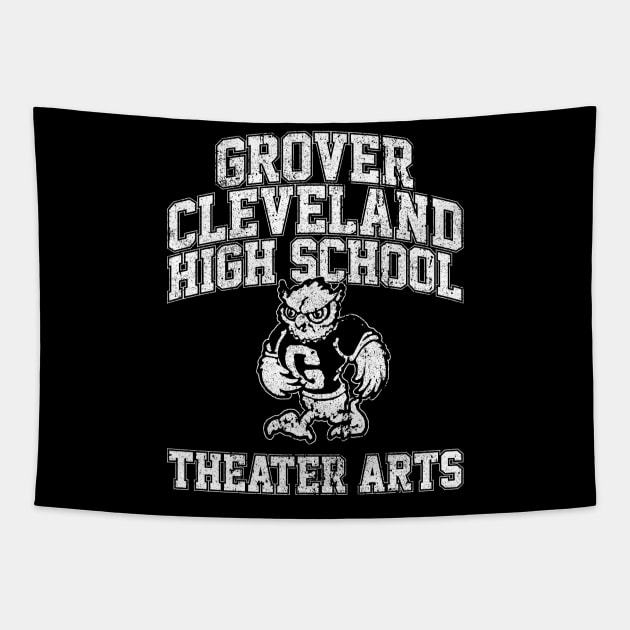 Grover Cleveland High School Theater Arts Tapestry by huckblade