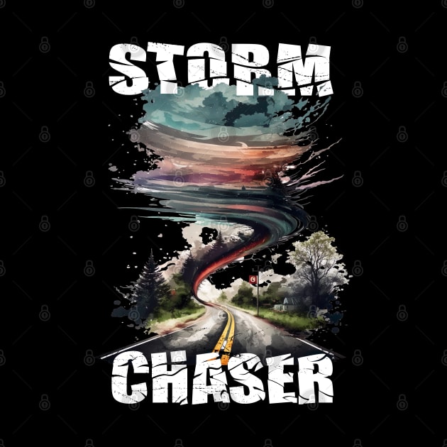 Storm Chaser Tornado Twister Weatherman Meteorologist by BurunduXX-Factory