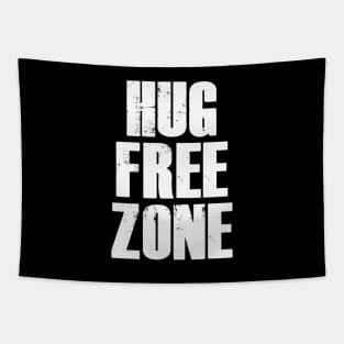 Hug Free Zone | Funny Quarantine Social Distance Tapestry