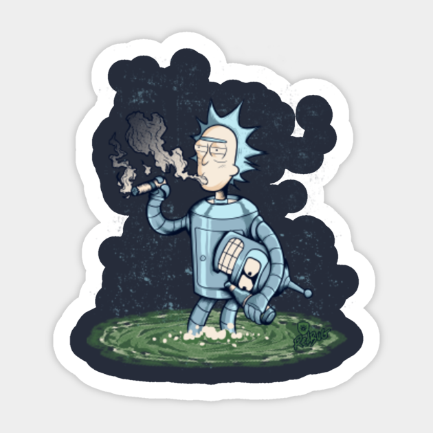 Rick Bender Cartoon Sticker Teepublic Samye novye tvity ot ricky (@bender_ricky): rick bender