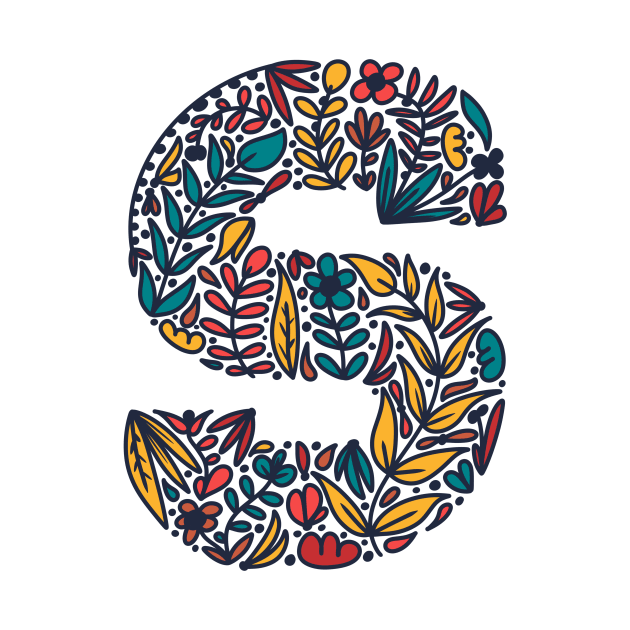 Tropical Letter S by Cascade Patterns