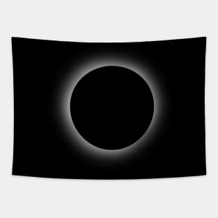 Minimalistic Total Solar Eclipse 2024 Tapestry