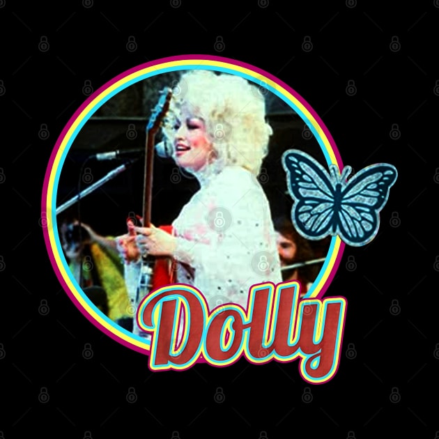 Retro dolly parton by OcaSign