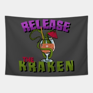 Release the Kraken Tapestry