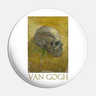 Skull by Vincent van Gogh Pin