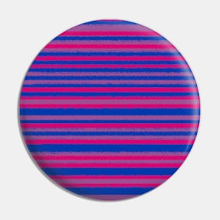 Bisexual grunge stripes Pin