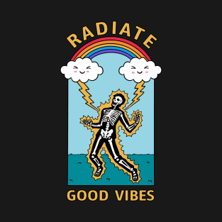 Good Vibes Skeleton T-Shirt