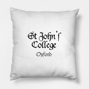 Oxford St John's College Medieval University Pillow