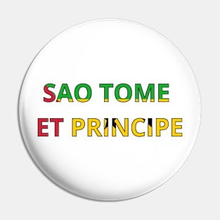 Drapeau Sao Tomé-et-Principe Pin