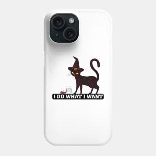 I Do What I Want Cat Lover Sunglasses cat Phone Case