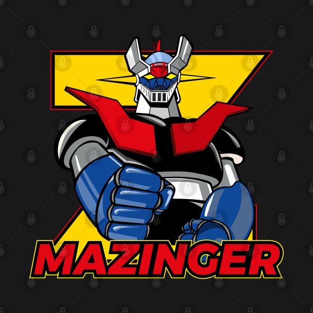 Mazinger Z Goldorak Mecha by Arturo Vivó