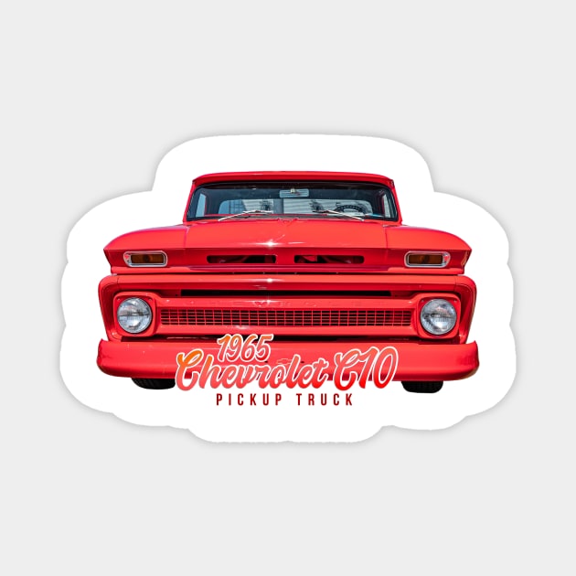 1965 Chevrolet C10 Pickup Truck Magnet by Gestalt Imagery