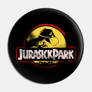 Jurassick Park - grunge Pin