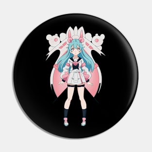 Anime Kawaii Girl Japanese Pin