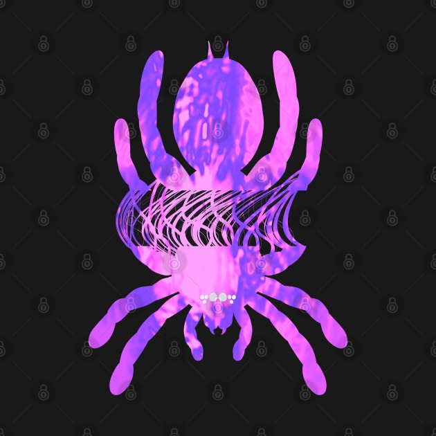 Tarantula Silhouette 62 (Tie Dye) by IgorAndMore