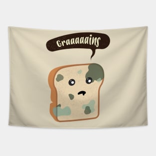 Zombie Bread Grains Tapestry